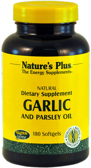 Garlic &amp; Parsley Oil Softgels - 180 mehkih kapsul