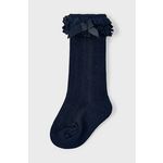Otroške nogavice Mayoral mornarsko modra barva - mornarsko modra. Otroški Visoke nogavice iz kolekcije Mayoral. Model izdelan iz elastičnega, enobarvnega materiala.