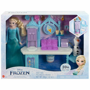 Disney HMJ48 Frozen Stojnica za sladoled s kompletom iger Elsa in Olaf