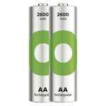 GP ReCyko HR6 (AA) polnilna baterija, 2600 mAh, 2 kosa