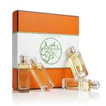Hermes Un Jardin Discovery Set darilni set toaletna voda Un Jardin Sur La Lagune 7,5 ml + toaletna voda Un Jardin a Cythere 7,5 ml + toaletna voda Un Jardin Sur le Nil 7,5 ml + toaletna voda Le Jardin De Monsieur Li 7,5 ml unisex