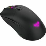 Bytezone Morpheus gaming miška, optični, brezžičen, 10000 dpi, 20G, 1000Hz, črni