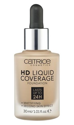 Catrice HD Liquid Coverage puder 30 ml odtenek 036 Hazelnut Beige