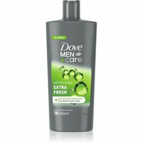 Dove Men+Care Extra Fresh osvežujoč gel za prhanje za obraz
