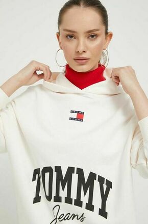 Bombažen pulover Tommy Jeans ženska