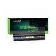 baterija za notebook green cell de55 črna 4400 mah
