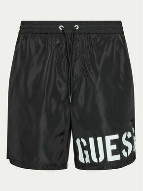 Kopalne kratke hlače Guess črna barva