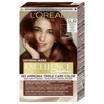 L'Oréal Paris Excellence Creme Triple Protection barva za lase barvani lasje vse vrste las 48 ml Odtenek 5ur universal red za ženske