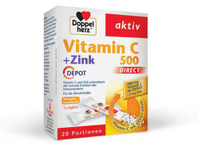 Doppelherz Aktiv Vitamin C 500 + cink DIREKT DEPO