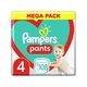 Pampers Pants Mega Pack plenice, velikost: 4, 9-15 kg, 108 kos