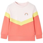 vidaXL Otroški pulover nežno roza 104