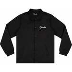 Fender Jakna Spaghetti Logo Coaches Jacket Black M