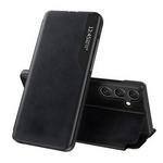 Elegantna knjižna ovitek View Case za Samsung Galaxy S24 FE - Črna KP36801