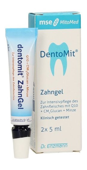 Life Light DENTOMIT® Q10 Gel za zobe - 2 x 5 ml