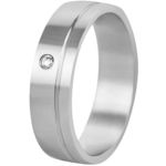 Beneto Ženski poročni prstan iz jekla SPD06 (Obseg 50 mm)