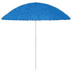 shumee dežnik za plažo modra 300 cm