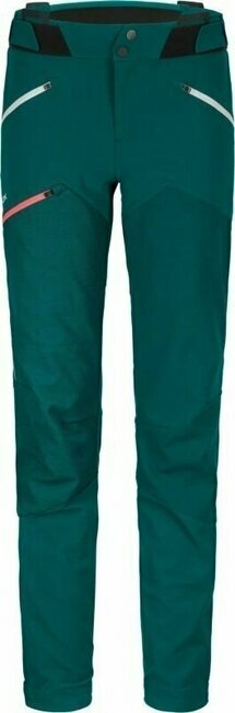 Ortovox Westalpen Softshell Pants W Pacific Green S Hlače na prostem