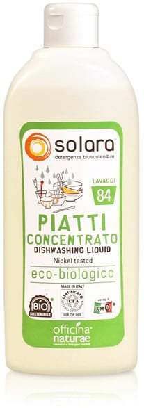 Solara Detergent za pomivanje posode s pomarančo - 500 ml