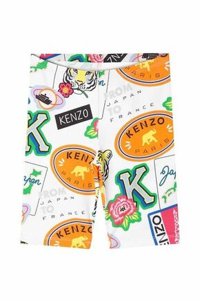 Otroške kratke hlače Kenzo Kids - pisana. Otroški kratke hlače iz kolekcije Kenzo Kids. Model izdelan iz vzorčastega materiala.