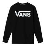Vans moški pulover MN Vans Classic Crew Black/White, L, črni
