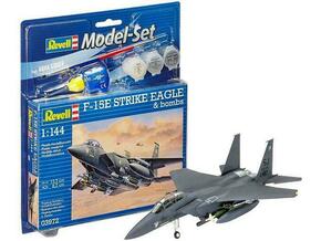 REVELL set modela letala F-15E STRIKE EAGLE &amp; bombs 63972