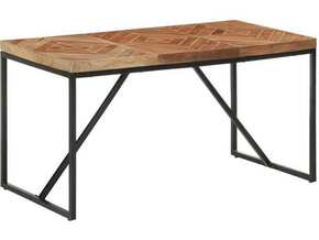 VIDAXL Jedilna miza 140x70x76 cm trden akacijev in mangov les