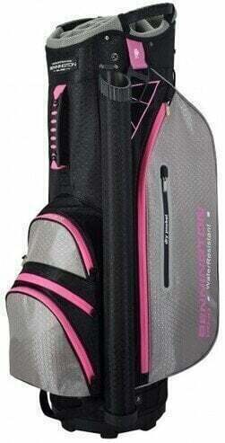 Bennington Dojo 14 Water Resistant Black/Grey/Pink Golf torba Cart Bag