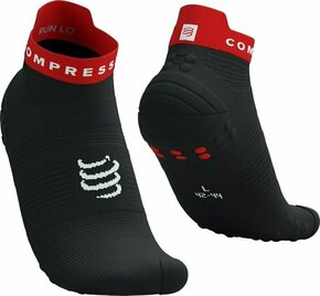 Nogavice Compressport Pro Racing Socks v4.0 Run Low XU00047B - črna. Kratke nogavice iz kolekcije Compressport. Model izdelan iz hitrosušečega materiala.