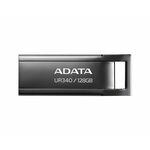 ADATA Flash disk 128 GB UR340, USB 3.2 Dash Drive, sijajna črna