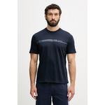 BOSS loungewear kratka majica moška bombažna mornarsko modra 50561470