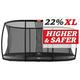BERG Grand Elite InGround 520 Grey + zaščitna mreža Deluxe DLX XL