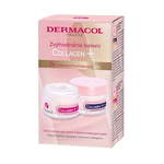 Dermacol Collagen+ darilni set dnevna krema Collagen+ Rejuvenating SPF10 50 ml + nočna krema Collagen+ Rejuvenating 50 ml za ženske