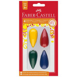 WEBHIDDENBRAND Plastične barvice Faber-Castell 4 barve