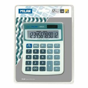 NEW Kalkulator Milan 40925 Modra 13 x 10 x 1