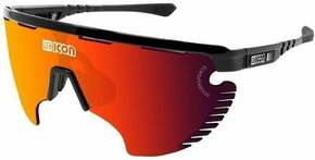 SCICON Aerowing Lamon Black Gloss/SCNPP Multimirror Red/Clear Kolesarska očala