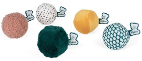 Kaloo Sensory tekstilne žogice za dojenčke Stimuli 5 kos