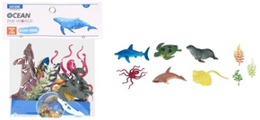 Figurice živali morski svet 6 kosov set 10 cm