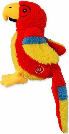 Toy Dog Fantasy Recycled Toy papiga žvižgajoč z šelestečim repom 23 cm