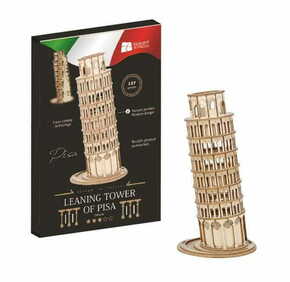 WEBHIDDENBRAND NiXiM Lesena 3D sestavljanka - poševni stolp v Pisi