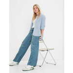 Gap Teen Jeans wide stride Washwell 8