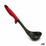 zajemalka najlon črna rdeča 7 x 30 x 9 cm (12 kosov)