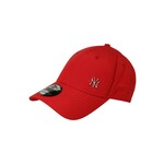 New Era kapa - rdeča. Kapa s šiltom vrste baseball iz kolekcije New Era. Model izdelan iz enobarvnega materiala.