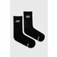 Nogavice Skechers - črna. Visoke nogavice iz kolekcije Skechers. Model izdelan iz elastičnega materiala. V kompletu sta dva para.