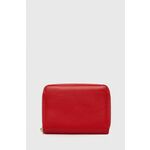 Usnjena denarnica Answear Lab ženski, rdeča barva - rdeča. Srednje velika denarnica iz kolekcije Answear Lab. Model izdelan iz naravnega usnja.