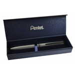 Pentel roler gel pisalo, EnerGel High Class BL2507N-CK, 0.7 mm, sivo