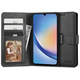 Tech-protect Wallet knjižni ovitek za Samsung Galaxy A34 5G, črna