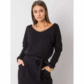 RUE PARIS Ženske obleke RUE PARIS Kloe black RV-SK-6037.18X_357010 S