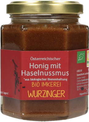 Honig Wurzinger Bio-med z lešnikom - 200 g