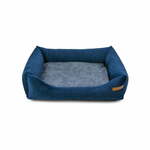Modra/temno siva postelja za pse 55x65 cm SoftBED Eco S – Rexproduct
