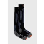 Smučarske nogavice X-Socks Carve Silver 4.0 - črna. Smučarske nogavice iz kolekcije X-Socks. Model izdelan iz termoaktivnega materiala z merino volno.